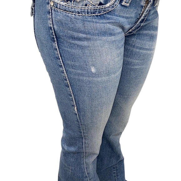 Blue Flare & Wide Leg Jeans - Picture 1 of 4